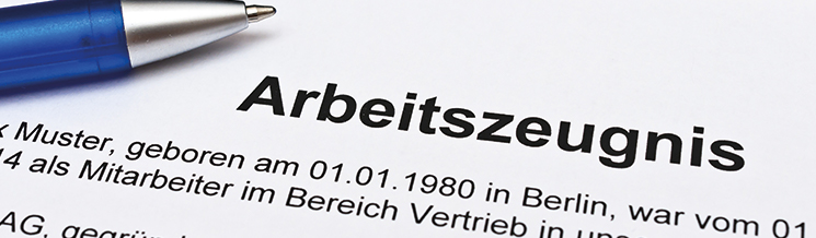 Arbeitszeugnis