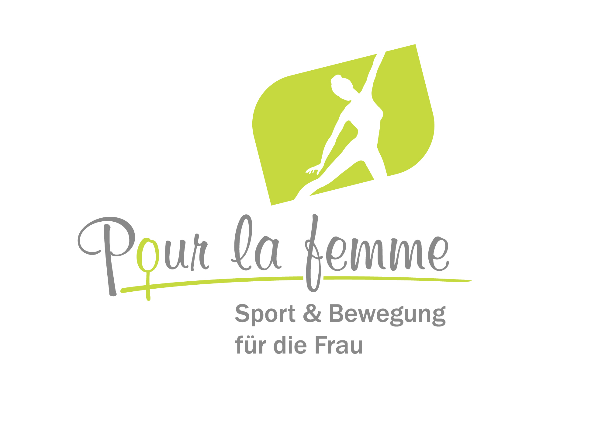 Frauensportstudio Pour la femme Logo